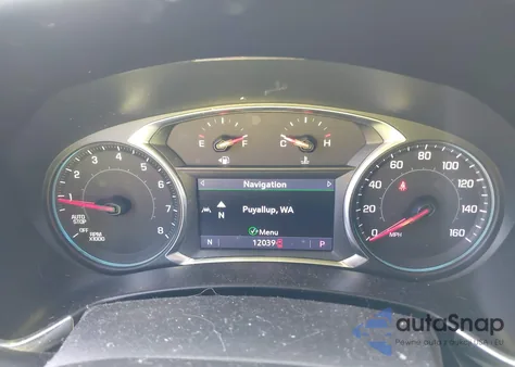 2021 Chevrolet Equinox Fwd Lt из США, поврежденный, VIN 3GNAXKEV9ML343504